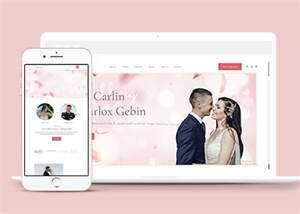 婚礼活动策划摄影HTML5模板源码CityMate项目资源网项目资源网