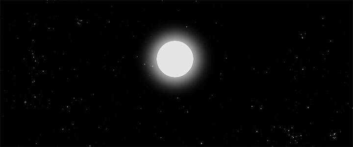 css3黑夜星空月亮发光星星闪烁动画特效CityMate项目资源网项目资源网