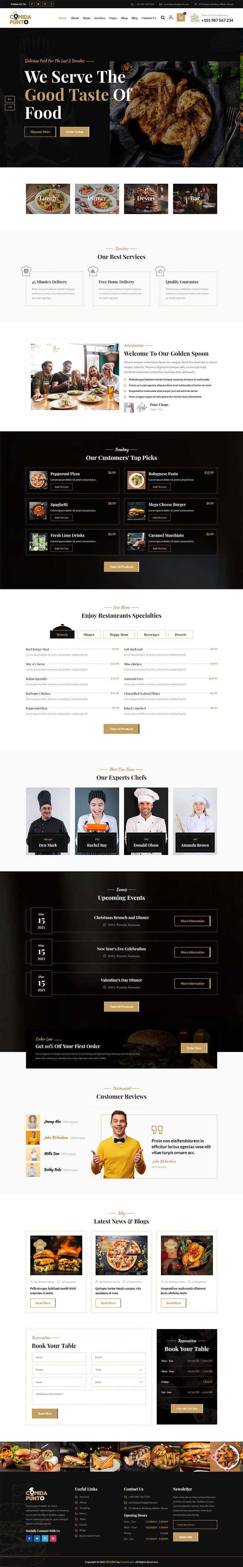 bootstrap多功能的美食餐厅外卖预订HTML5模板CityMate项目资源网项目资源网