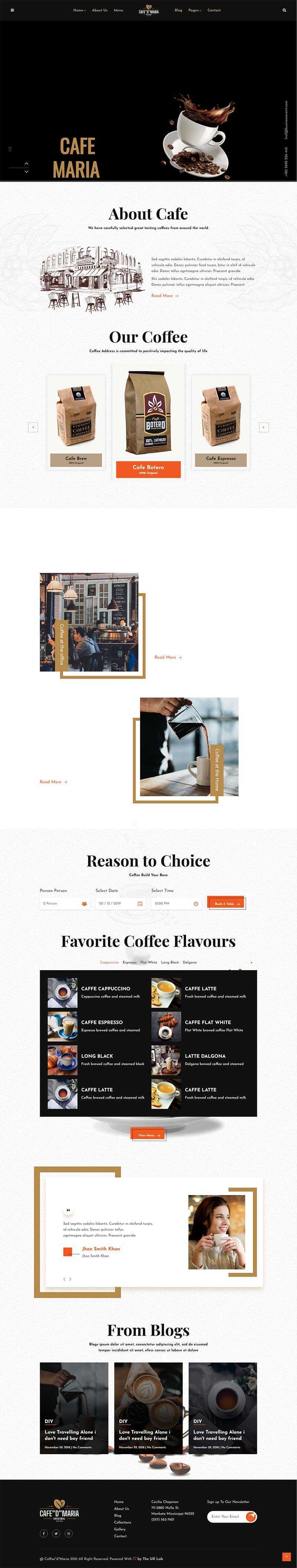 bootstrap响应式甜品茶餐厅官网html模板CityMate项目资源网项目资源网