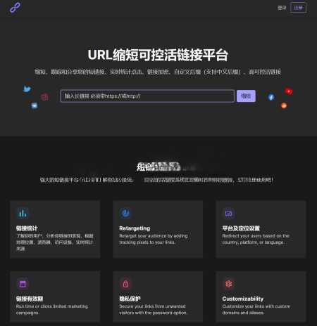 PHPShort轻量级网址缩短程序源码开心版 内含汉化包CityMate项目资源网项目资源网