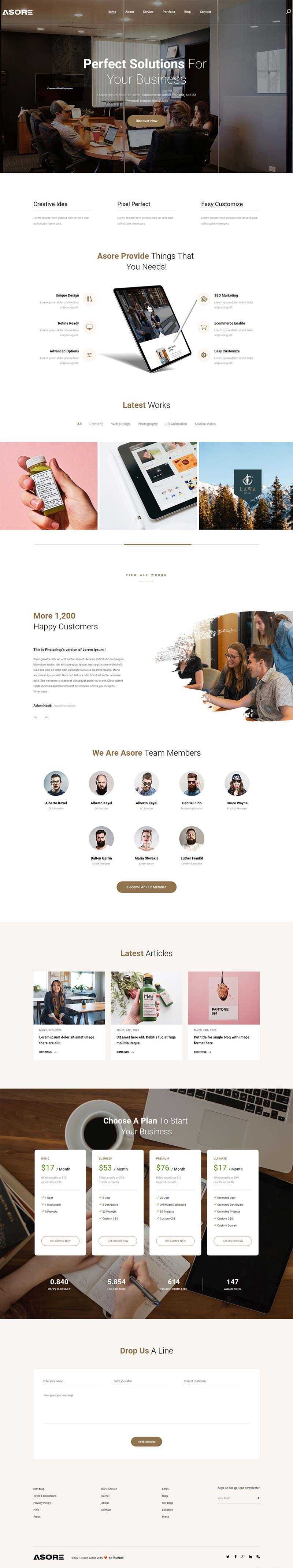Bootstrap大气的企业产品展示html5模板CityMate项目资源网项目资源网