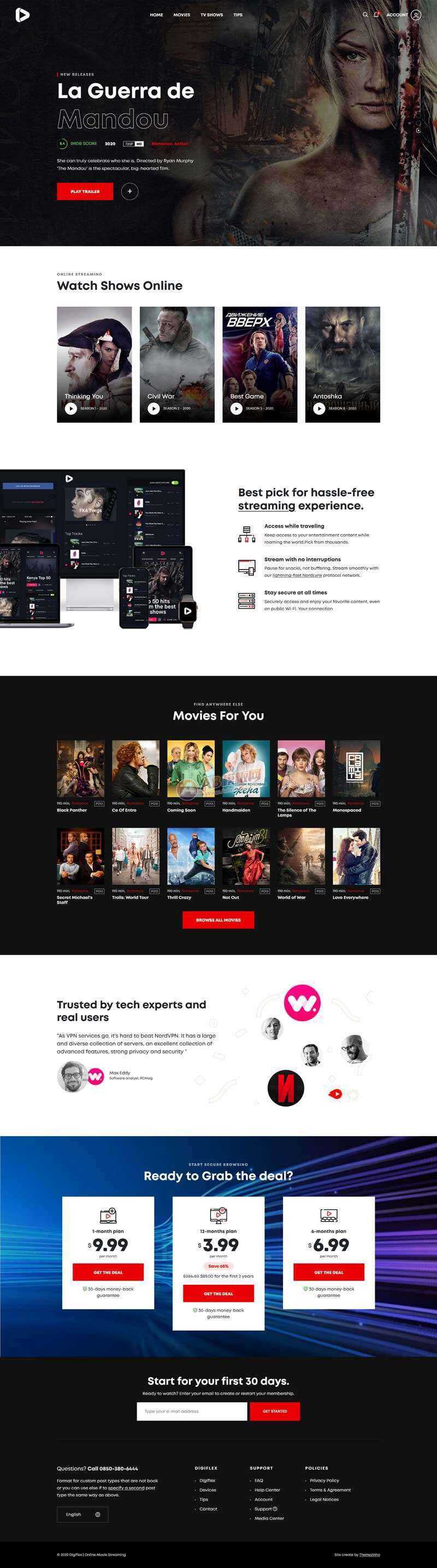 Bootstrap在线3D高清影院视频网页模板CityMate项目资源网项目资源网