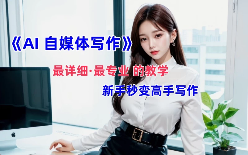 全网最全最细最专业的“AI自媒体写作”教学，新手小白秒变写作高手！CityMate项目资源网项目资源网