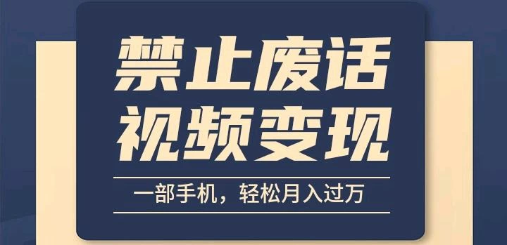 6月最新中视频禁止废话系列视频制作教程，全新蓝海玩法CityMate项目资源网项目资源网