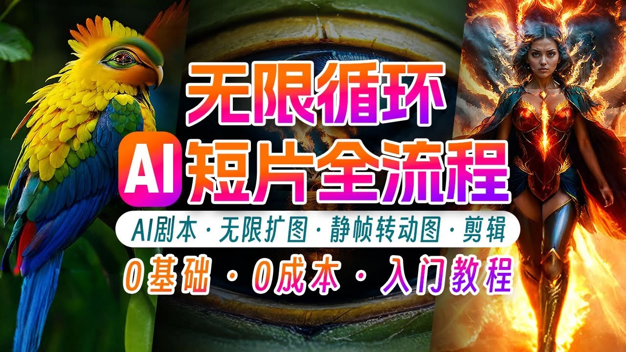 AI剪辑无限循环画面,新手小白轻松月入上万的秘技CityMate项目资源网项目资源网