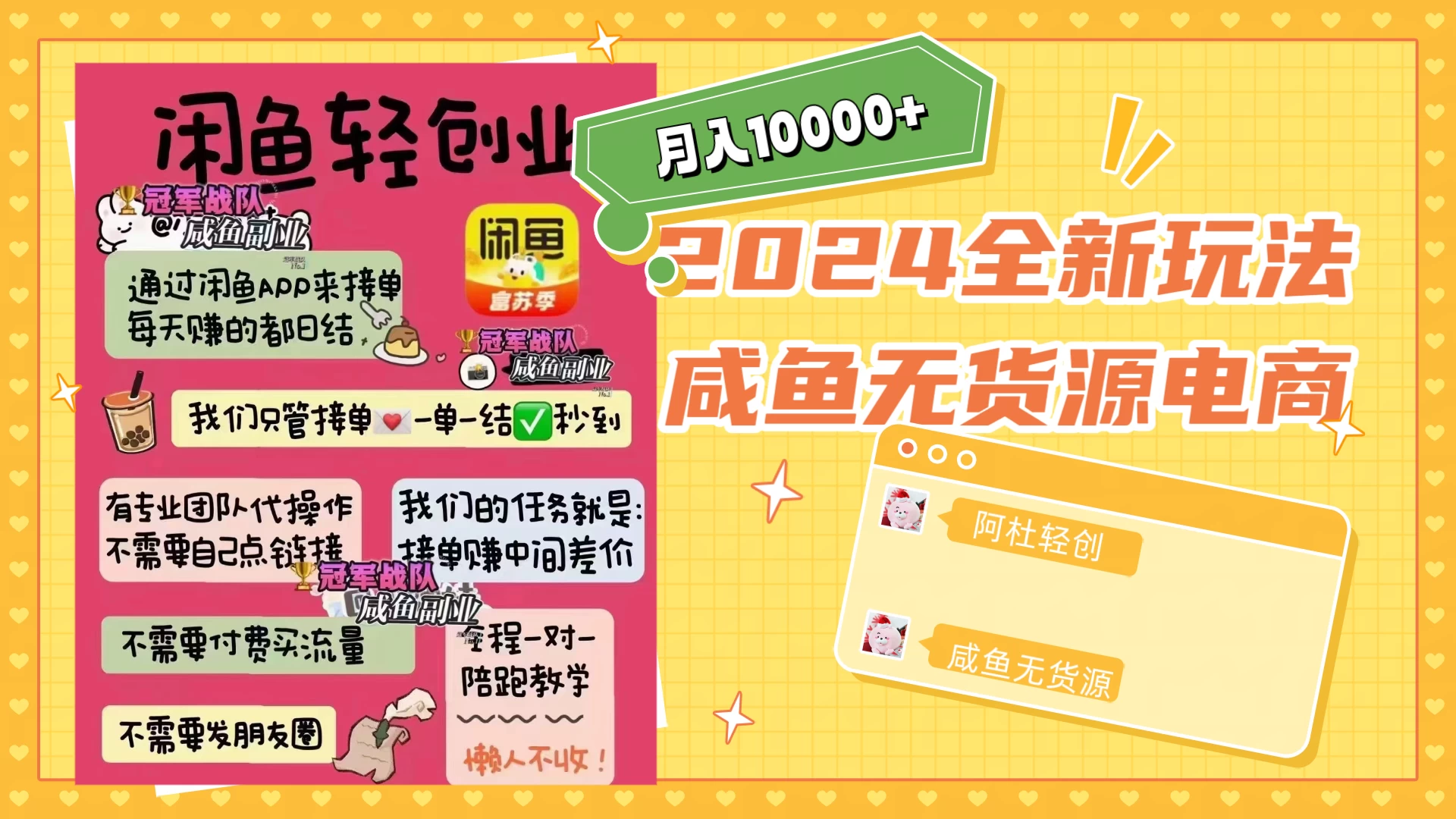 2024咸鱼无货源，月入10000+，全新玩法CityMate项目资源网项目资源网