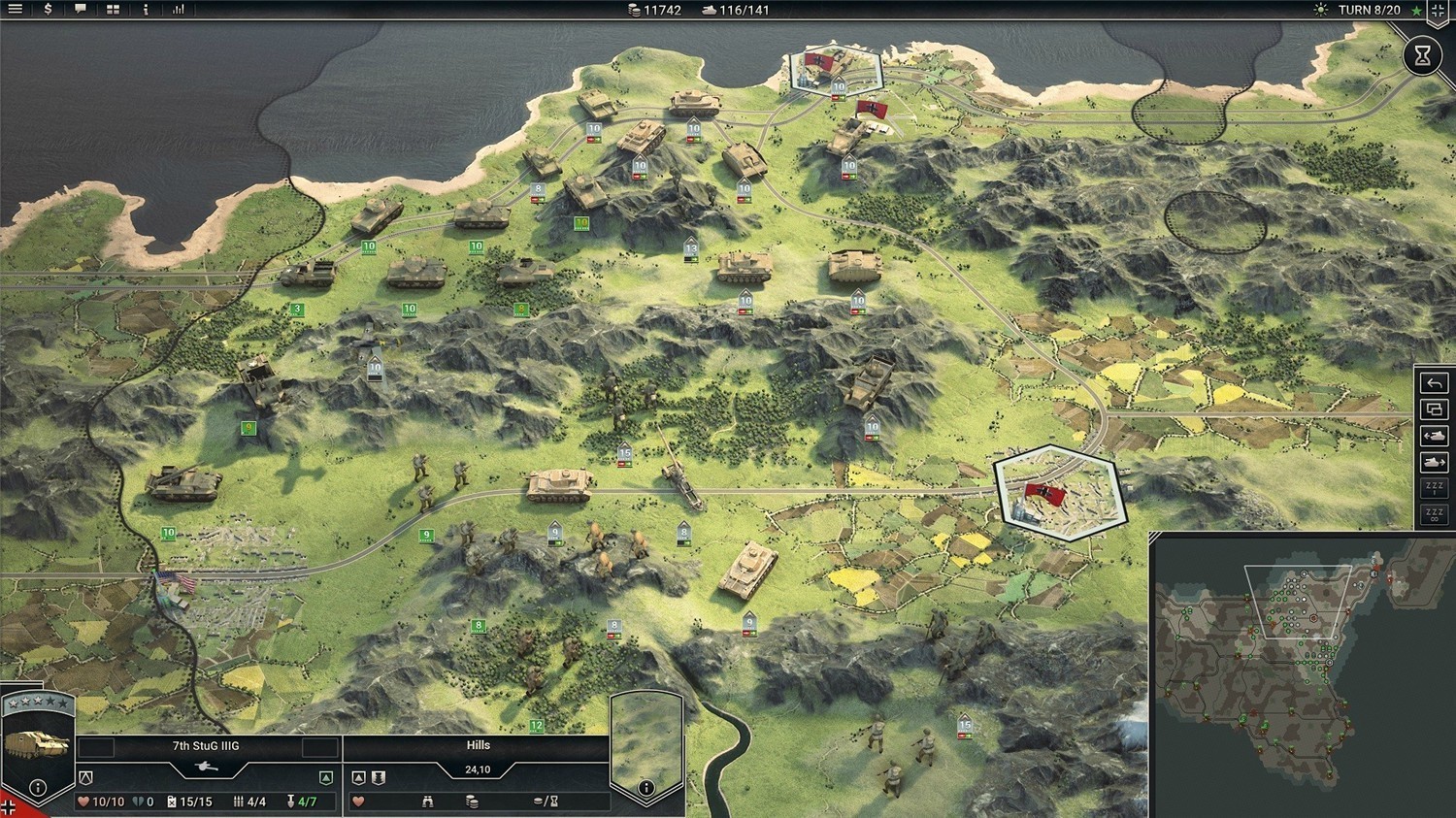 二战回合制策略游戏「装甲军团2」v1.2.4中文版CityMate项目资源网项目资源网
