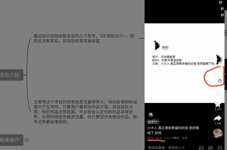 图片[2]CityMate项目资源网最新抖音暴力文案号，五天涨粉 10w+，喂饭级拆解教学CityMate项目资源网项目资源网