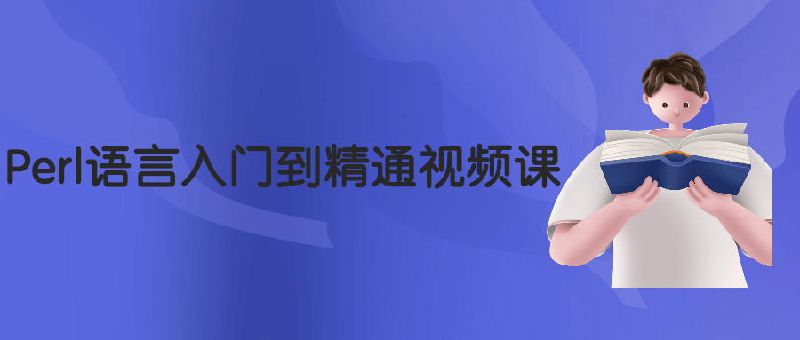 Perl语言入门到精通视频课CityMate项目资源网项目资源网