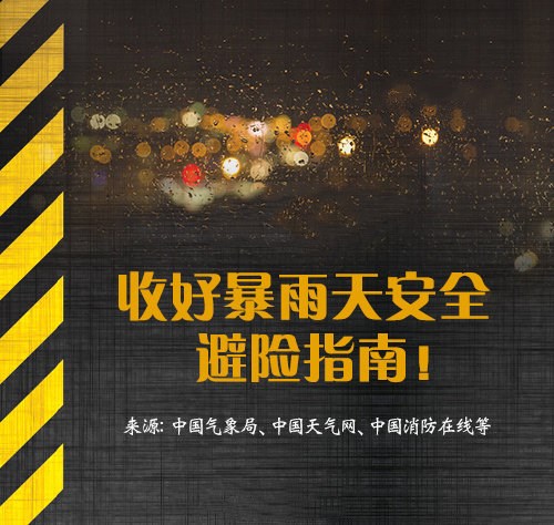 河南暴雨安全避险最全指南CityMate项目资源网项目资源网
